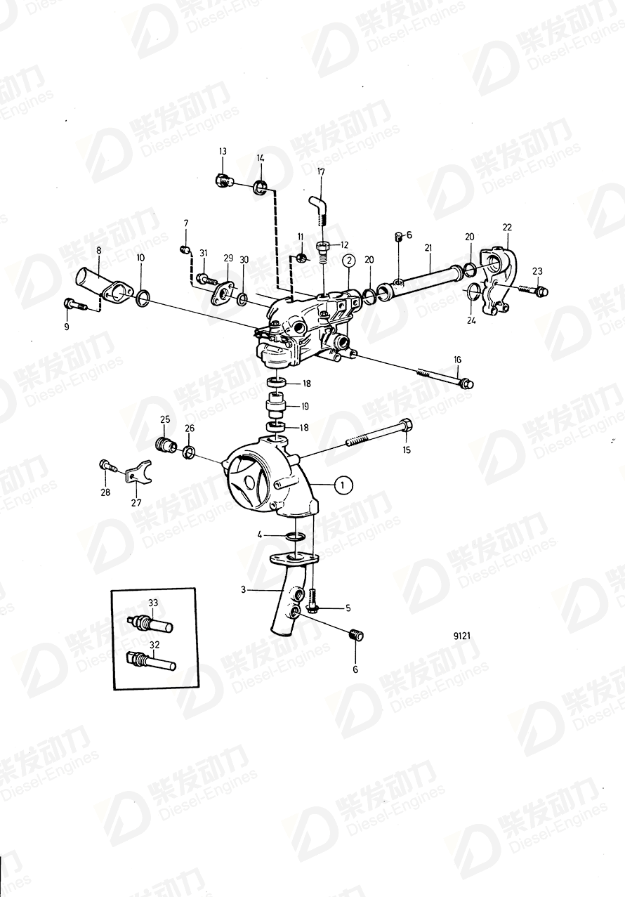 VOLVO Sealing ring 471635 Drawing